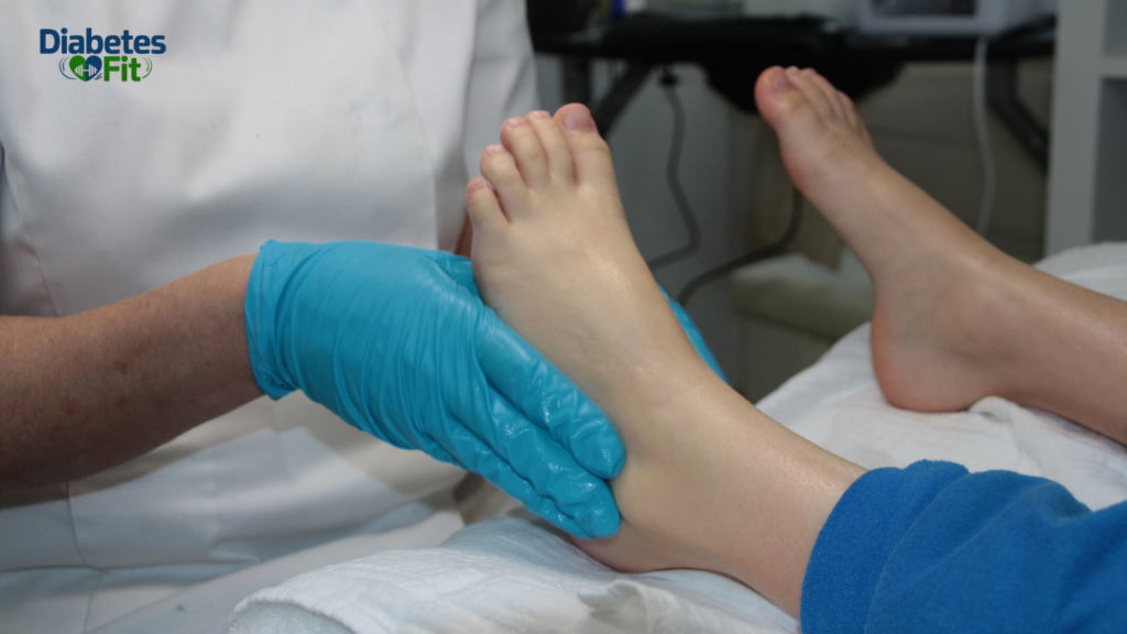 Swollen Foot in Diabetes